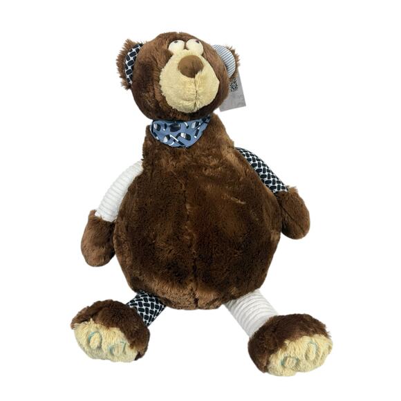 NWT Jill Martin Binge Watching Buddy Plush Basketball Bear 30" Huge! Oversized - Picture 1 of 4